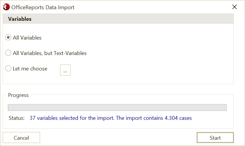 Data Import Form