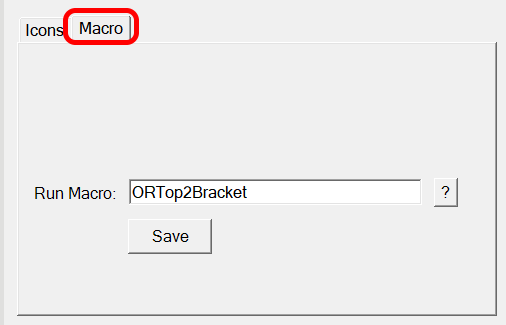 Specify Macro for Link definition